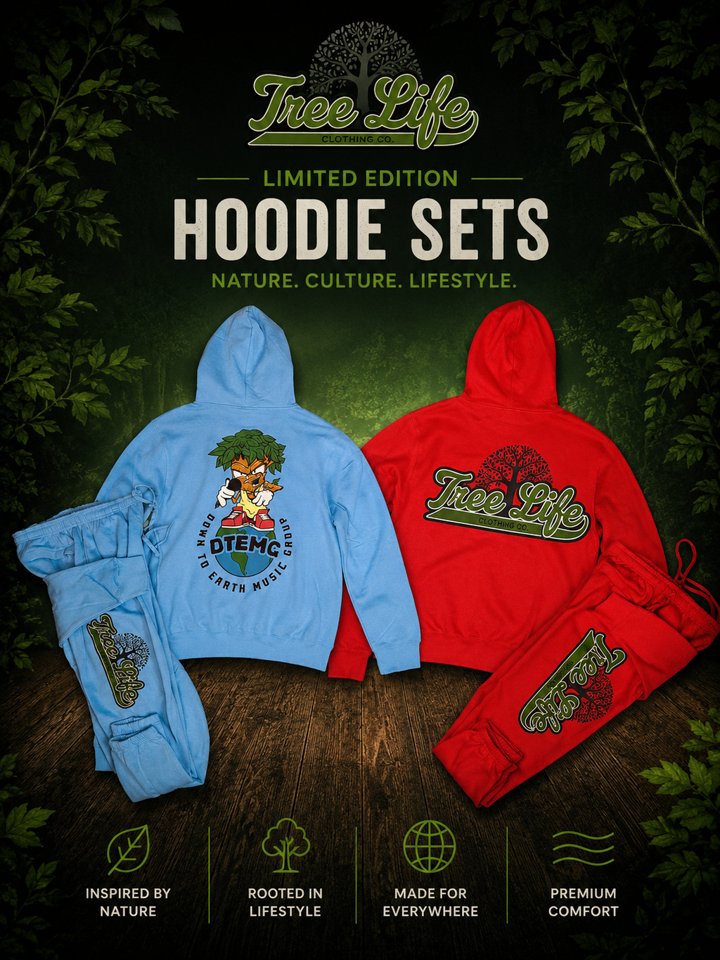 Tree Life Terre A Terre Sweatsuit