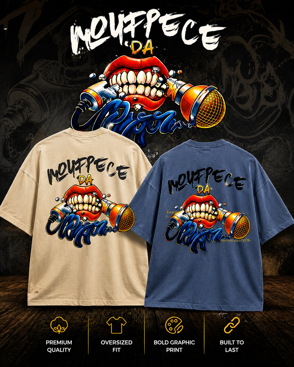 Moufpece Da Rippa T Shirts