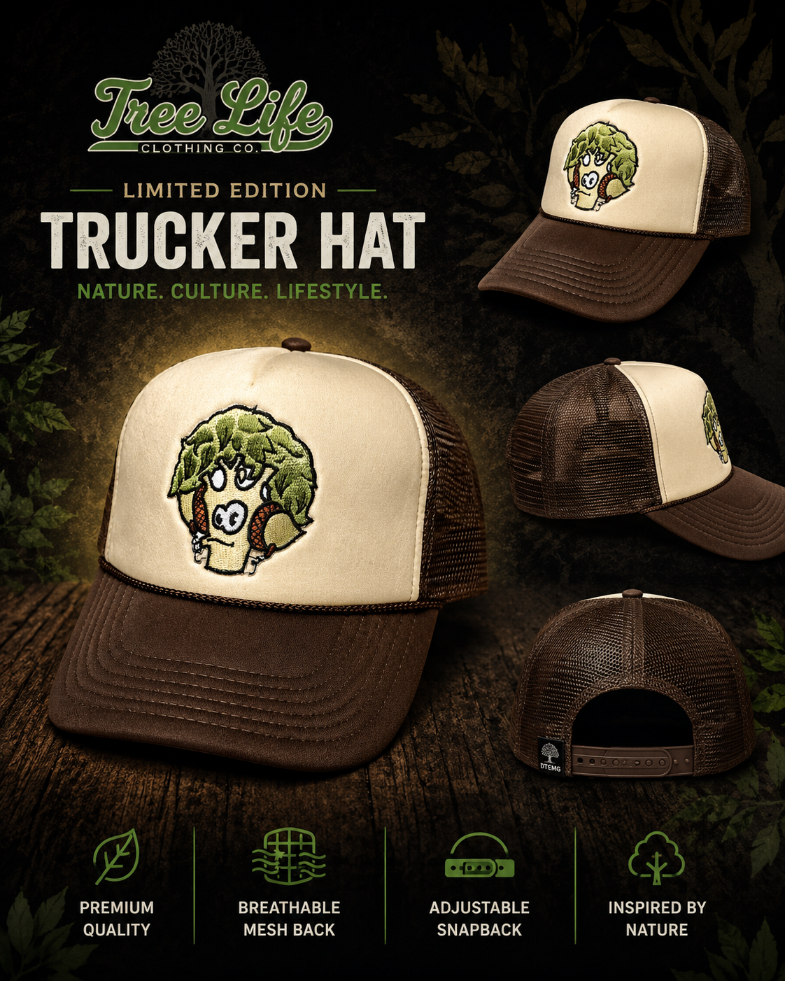 Blade Brown Trucker Hat