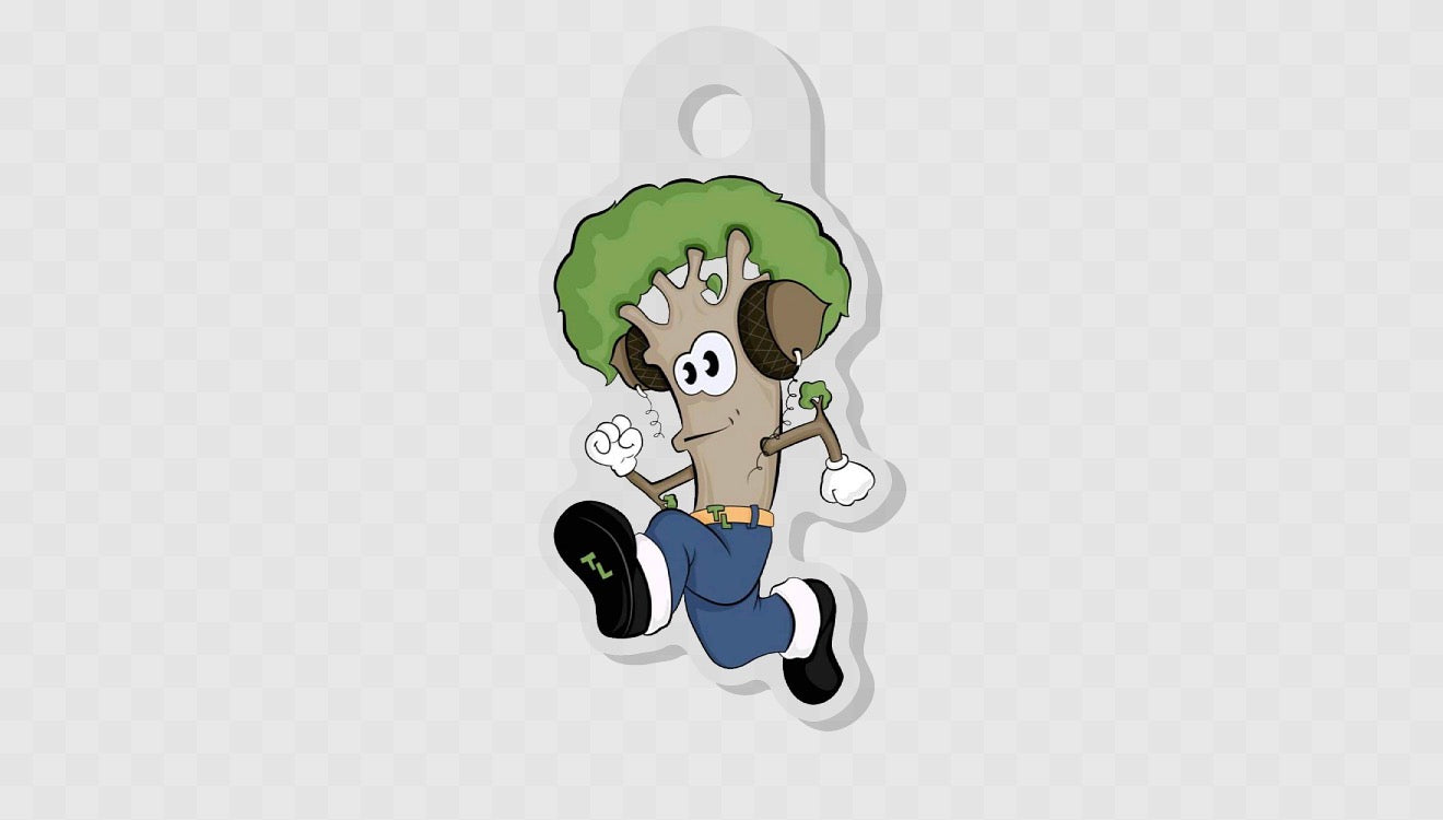 “Chip” Mascot Keychains