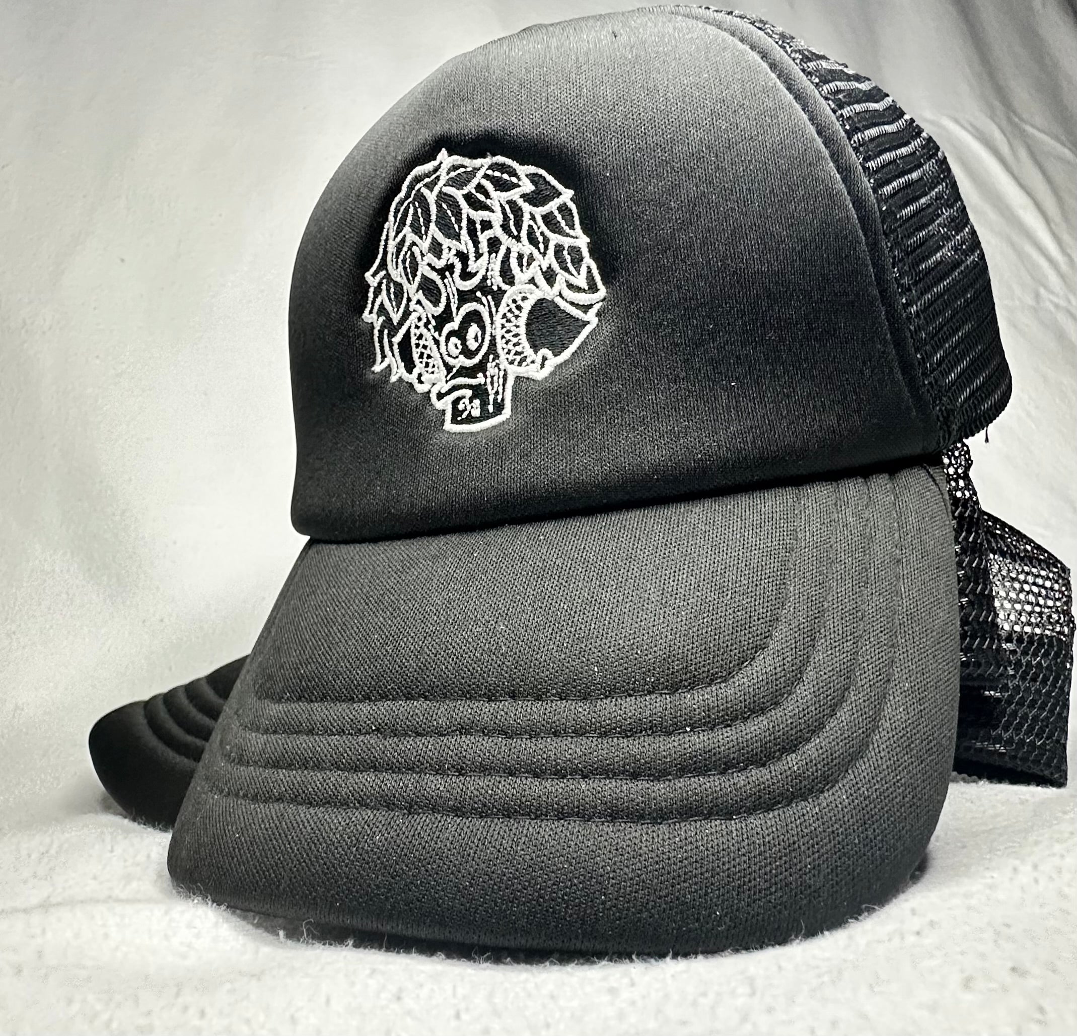 Blacked Out Chip Trucker Hat
