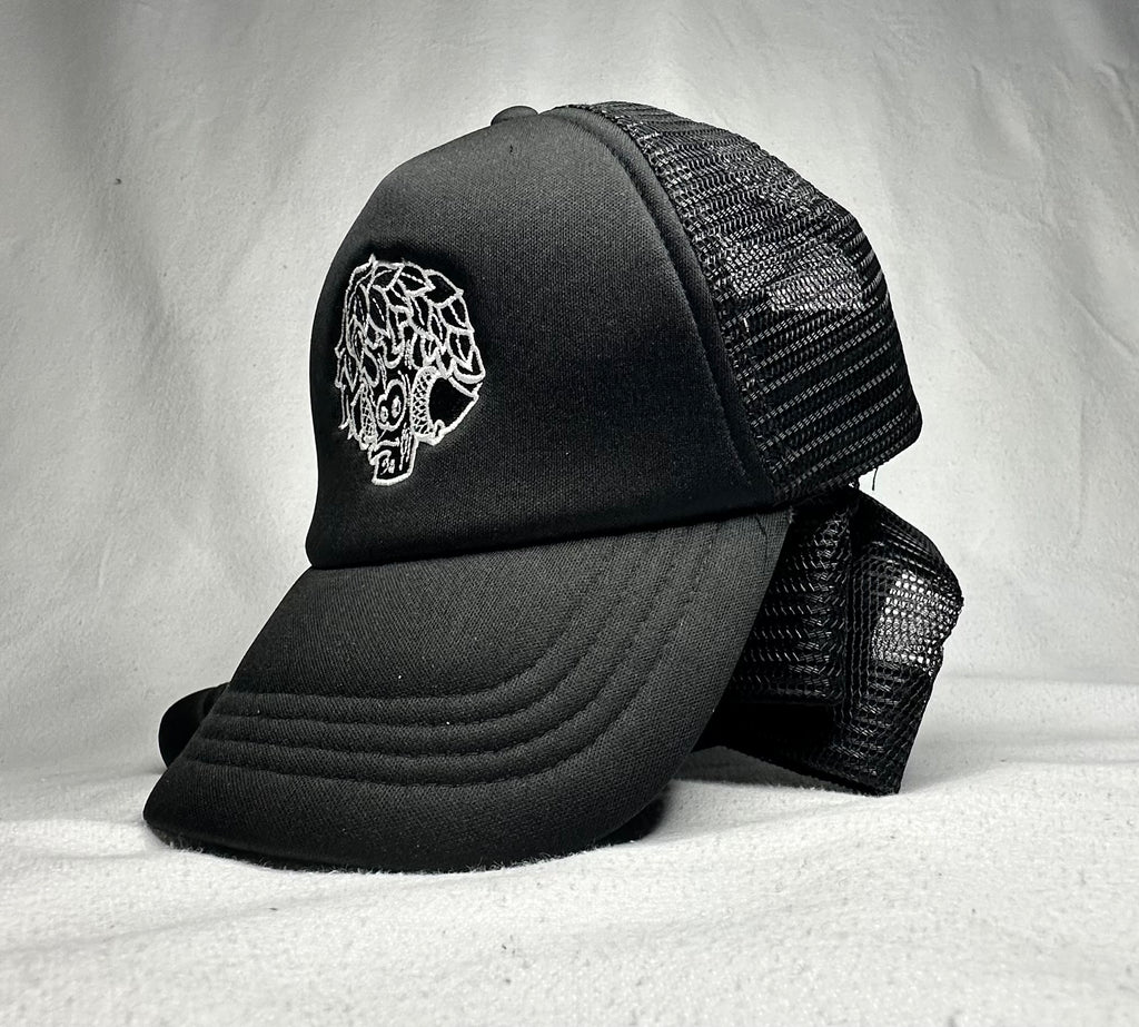 Blacked Out Chip Trucker Hat