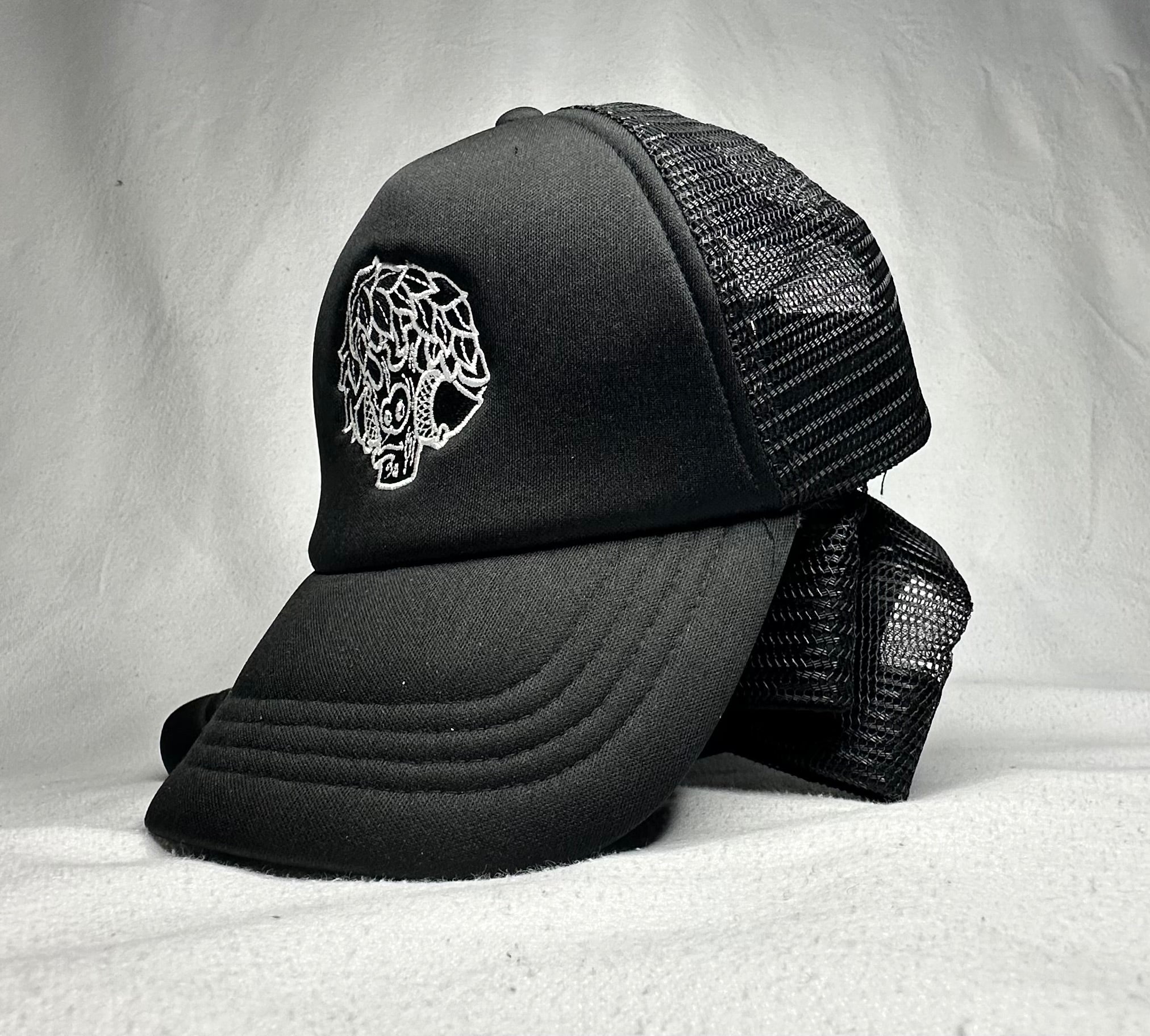 Blacked Out Chip Trucker Hat