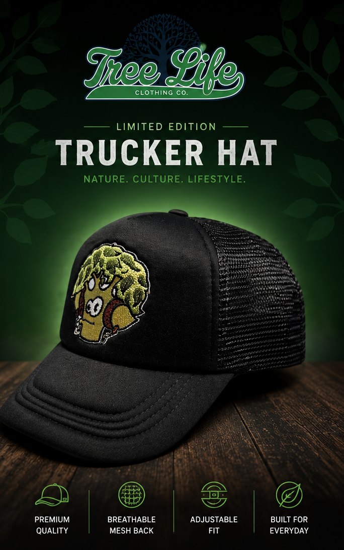 Full Color Chip Trucker Hat